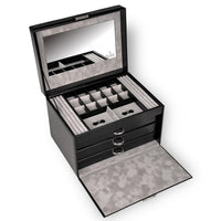 Koffer (zonder laden) VARIO vario / zwart (leer)