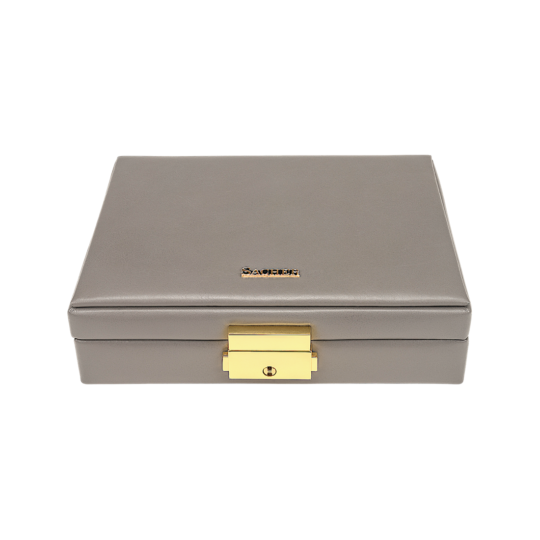 Etui fleur venice / grijs (leer)