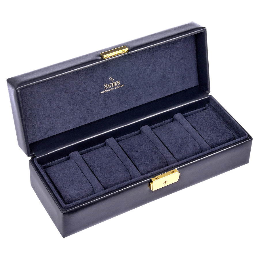 Coffret à montres acuro / navy (cuir)