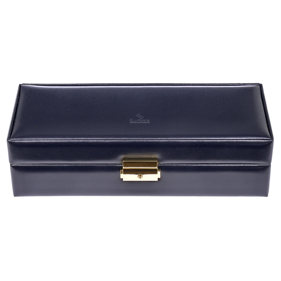 Coffret à montres acuro / navy (cuir)