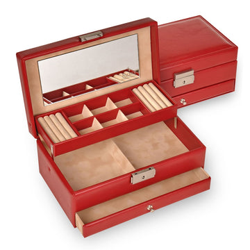 jewellery case Helen new classic / red